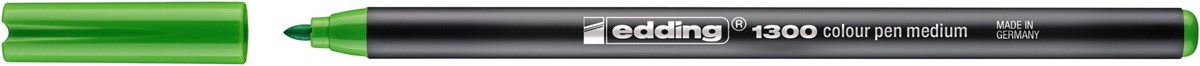 edding 1300 Fasermaler blattgrün, Rundspitze 2 mm (Art.-Nr.: 4-1300048)