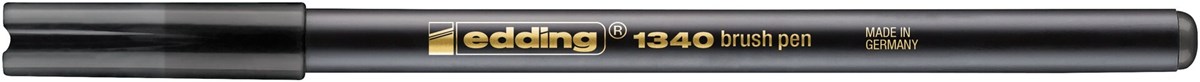 edding 1340 Pinselstift schwarz, Pinselspitze 1-6 mm (Art.-Nr.: 4-1340001)