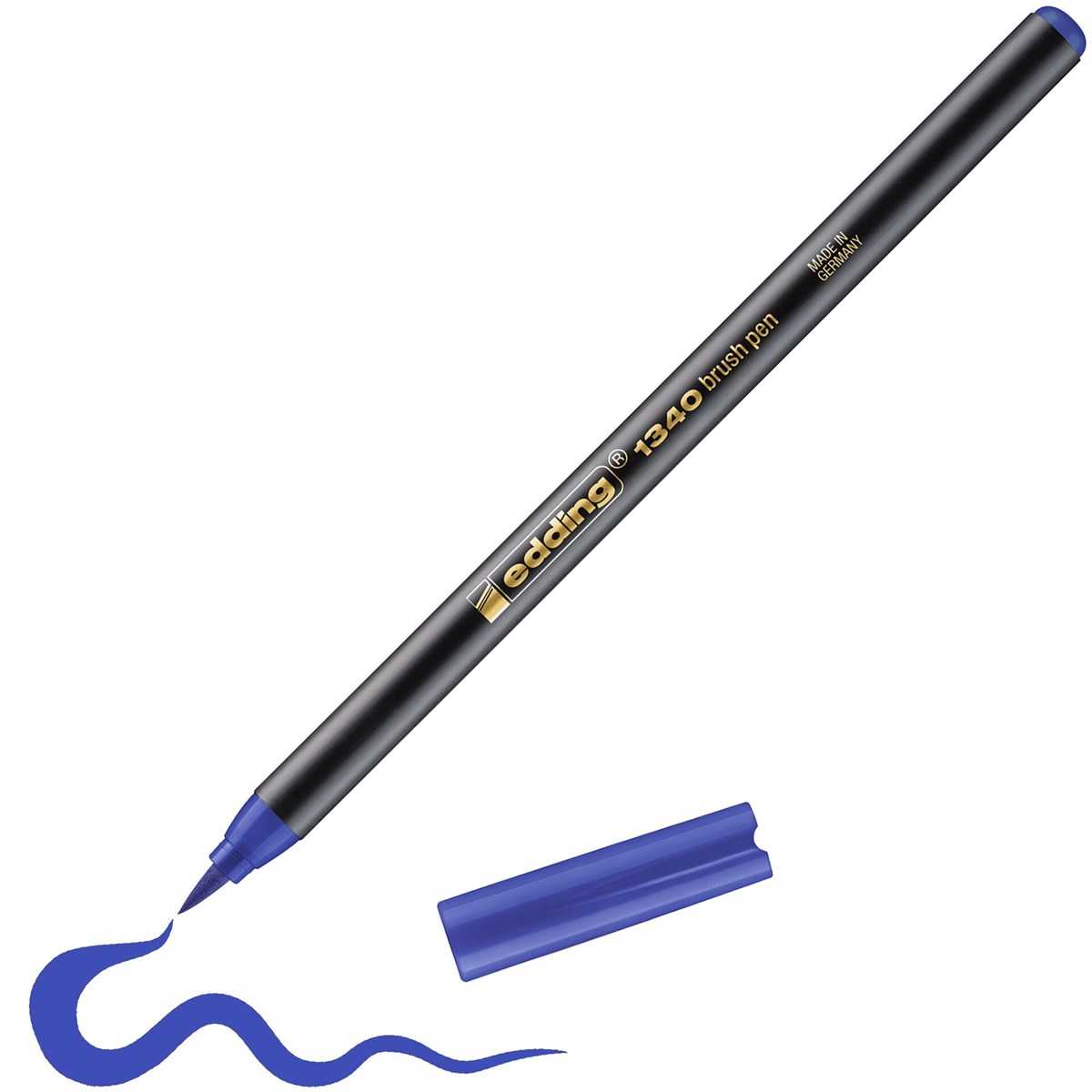 edding 1340 Pinselstift blau, Pinselspitze 1-6 mm (Art.-Nr.: 4-1340003)