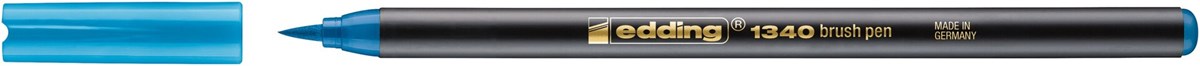 edding 1340 Pinselstift hellblau, Pinselspitze 1-6 mm (Art.-Nr.: 4-1340010)