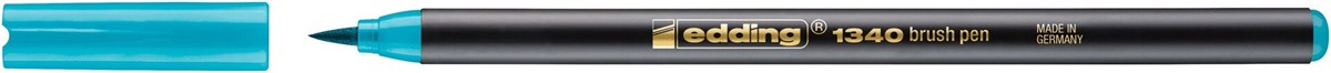 edding 1340 Pinselstift türkis, Pinselspitze 1-6 mm (Art.-Nr.: 4-1340014)