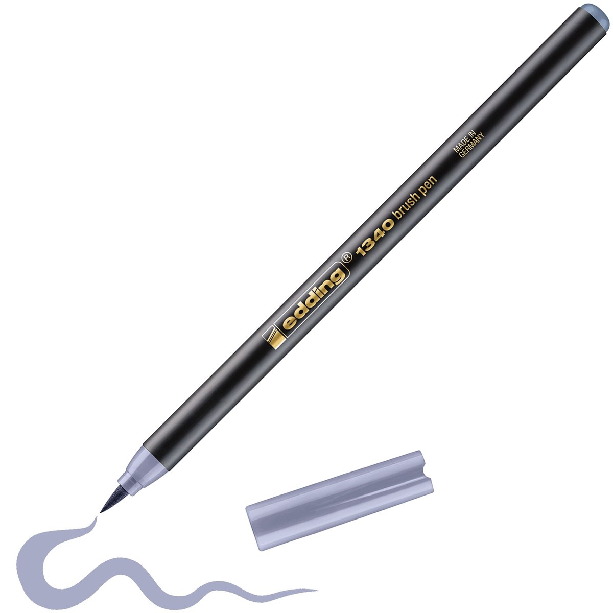 edding 1340 Pinselstift silbergrau, Pinselspitze 1-6 mm (Art.-Nr.: 4-1340026)