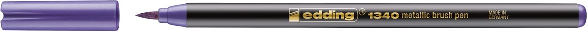 edding 1340 Pinselstift violett metallic, Pinselspitze 1-6 mm (Art.-Nr.: 4-1340078)
