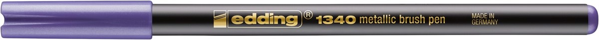 edding 1340 Pinselstift violett metallic, Pinselspitze 1-6 mm (Art.-Nr.: 4-1340078)
