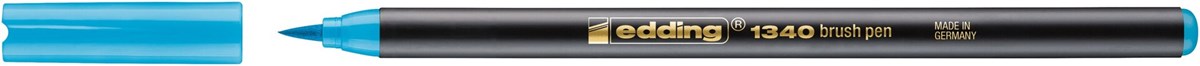 edding 1340 Pinselstift azure-blau, Pinselspitze 1-6 mm (Art.-Nr.: 4-1340085)