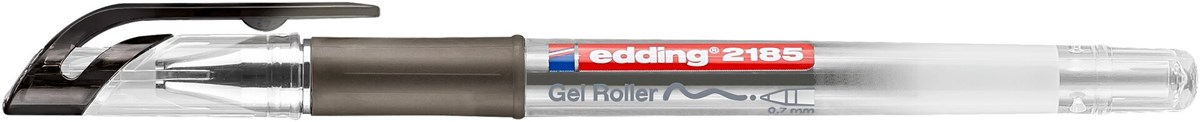 edding 2185 Gelroller schwarz, Rollerspitze 0,7 mm (Art.-Nr.: 4-2185001)