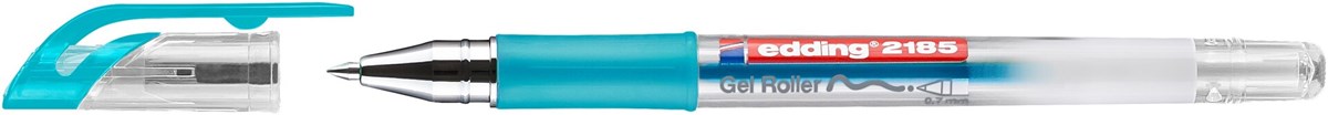 edding 2185 Gelroller hellblau, Rollerspitze 0,7 mm (Art.-Nr.: 4-2185010)