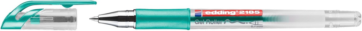 edding 2185 Gelroller grün-metallic, Rollerspitze 0,7 mm (Art.-Nr.: 4-2185074)