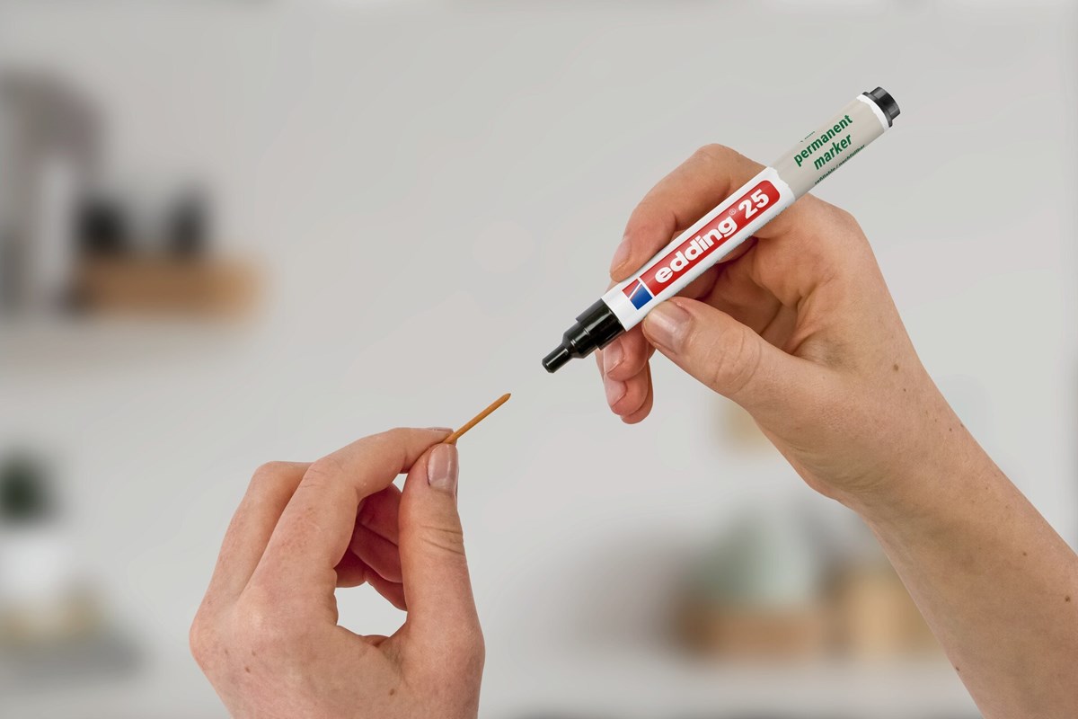 edding 400 N Ersatzspitzen für Permanentmarker, Rundspitze 1 mm, 10 Stück (Art.-Nr.: 4-25400N)