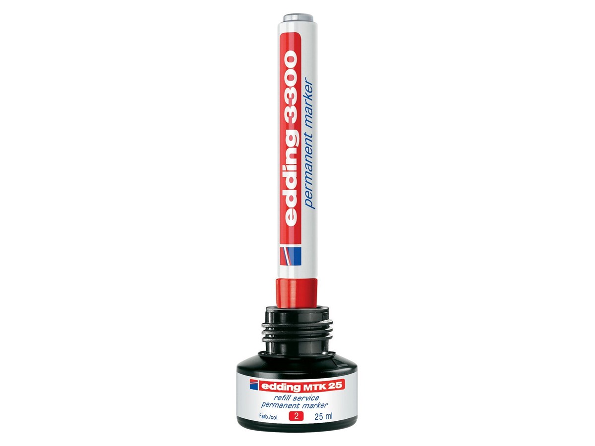 edding 3300 Permanentmarker blau, Keilspitze 1-5 mm (Art.-Nr.: 4-3300003)