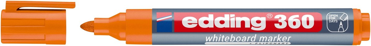edding 360 Whiteboardmarker orange, Rundspitze 1,5-3 mm (Art.-Nr.: 4-360006)