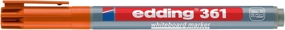 edding 361 Whiteboardmarker orange, Rundspitze 1 mm (Art.-Nr.: 4-361006)