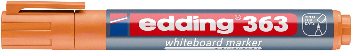 edding 363 Whiteboardmarker orange, Keilspitze 1-5 mm (Art.-Nr.: 4-363006)