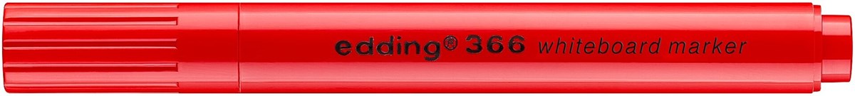 edding 366 Whiteboardmarker rot, Rundspitze 1 mm (Art.-Nr.: 4-366002)