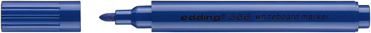edding 366 Whiteboardmarker blau, Rundspitze 1 mm (Art.-Nr.: 4-366003)