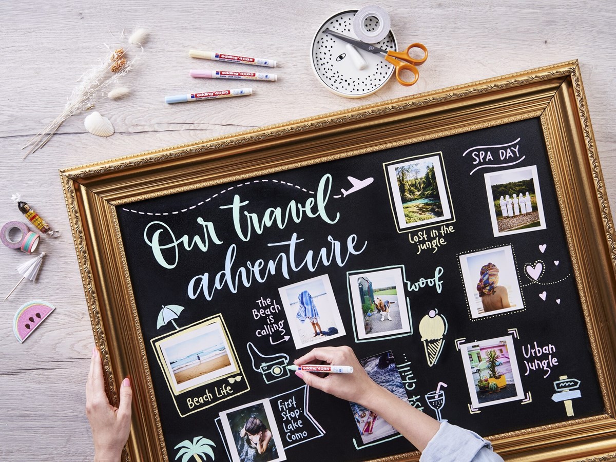 edding 4085 Kreidemarker 2er Set gold/silber, Rundspitze 1-2 mm (Art.-Nr.: 4-4085-2-15354)