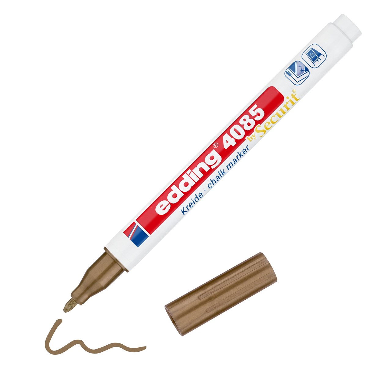edding 4085 Kreidemarker kupfer, Rundspitze 1-2 mm (Art.-Nr.: 4-4085055)