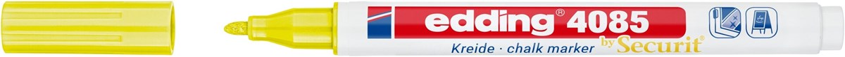 edding 4085 Kreidemarker neongelb, Rundspitze 1-2 mm (Art.-Nr.: 4-4085065)