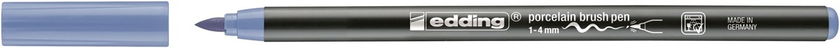 edding 4200 Porzellanpinselstift blauviolett, Pinselspitze 1-4 mm (Art.-Nr.: 4-4200330)
