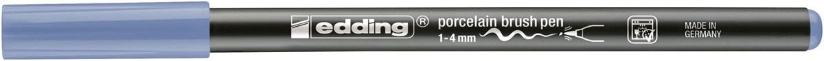 edding 4200 Porzellanpinselstift blauviolett, Pinselspitze 1-4 mm (Art.-Nr.: 4-4200330)