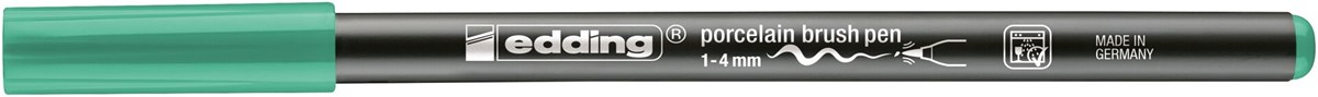 edding 4200 Porzellanpinselstift jadegrün, Pinselspitze 1-4 mm (Art.-Nr.: 4-4200857)
