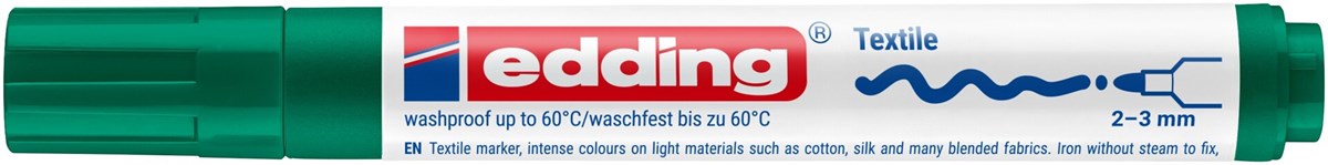 edding 4500 Textilmarker grün, Rundspitze 2-3 mm (Art.-Nr.: 4-4500004)