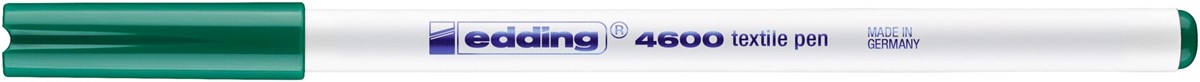 edding 4600 Textilstift grün, Rundspitze 1 mm (Art.-Nr.: 4-4600004)