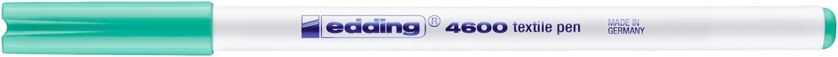 edding 4600 Textilstift blassgrün, Rundspitze 1 mm (Art.-Nr.: 4-4600034)