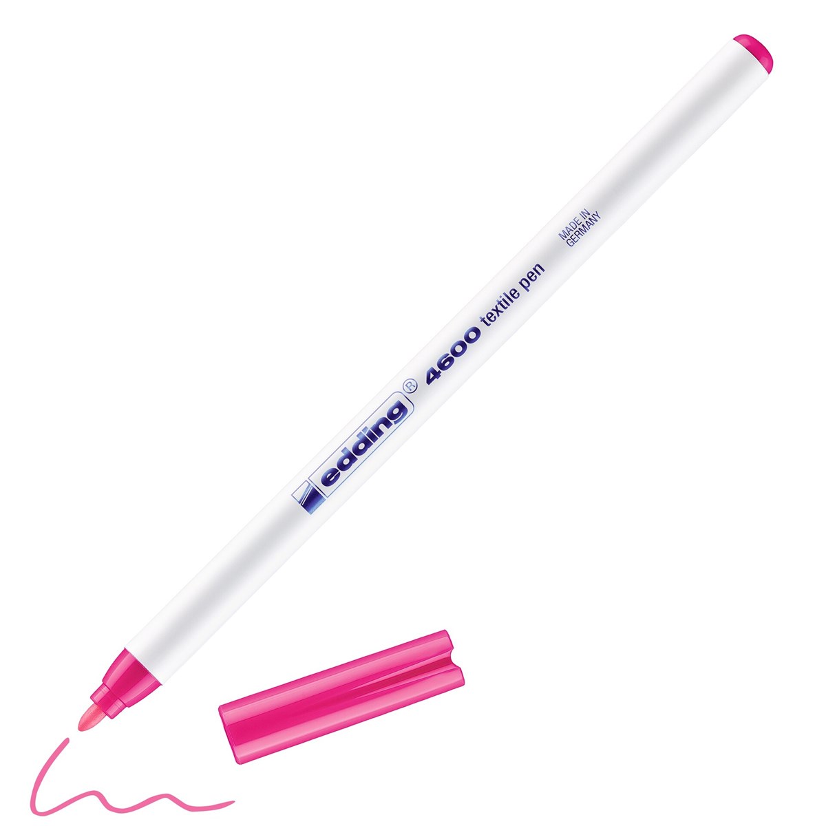 edding 4600 Textilstift neonrosa, Rundspitze 1 mm (Art.-Nr.: 4-4600069)