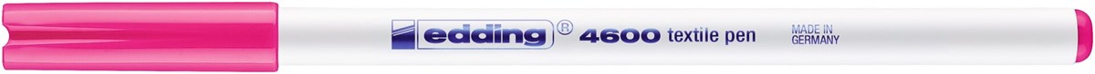 edding 4600 Textilstift neonrosa, Rundspitze 1 mm (Art.-Nr.: 4-4600069)