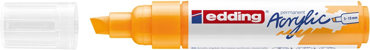 edding 5000 Acrylmarker breit sonnengelb, Keilspitze 5-10 mm (Art.-Nr.: 4-5000906)