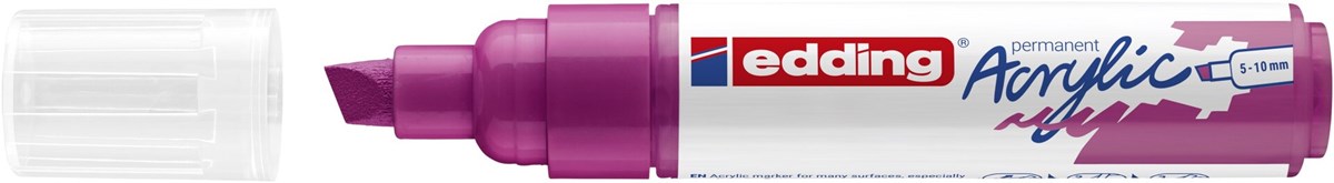 edding 5000 Acrylmarker breit beere, Keilspitze 5-10 mm (Art.-Nr.: 4-5000910)