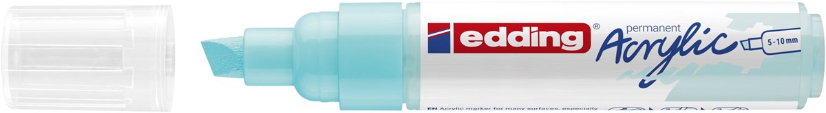 edding 5000 Acrylmarker breit pastellblau, Keilspitze 5-10 mm (Art.-Nr.: 4-5000916)