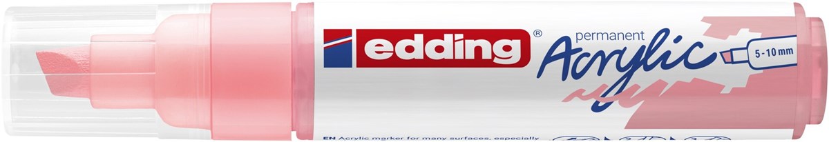 edding 5000 Acrylmarker breit edel mauve, Keilspitze 5-10 mm (Art.-Nr.: 4-5000935)