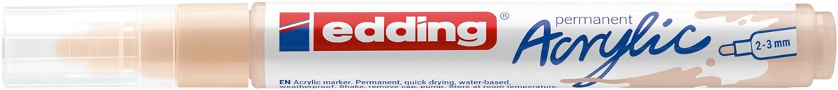 edding 5100 Acrylmarker medium warmbeige, Rundspitze 2-3 mm (Art.-Nr.: 4-5100255)