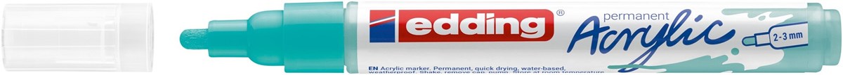 edding 5100 Acrylmarker medium opulent türkis, Rundspitze 2-3 mm (Art.-Nr.: 4-5100934)