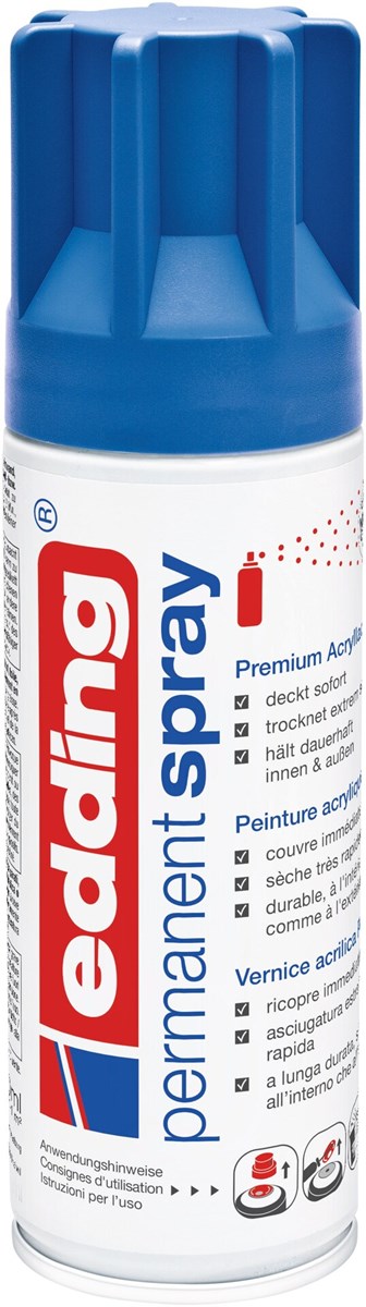edding 5200 Permanentspray enzianblau matt (Art.-Nr.: 4-5200903)