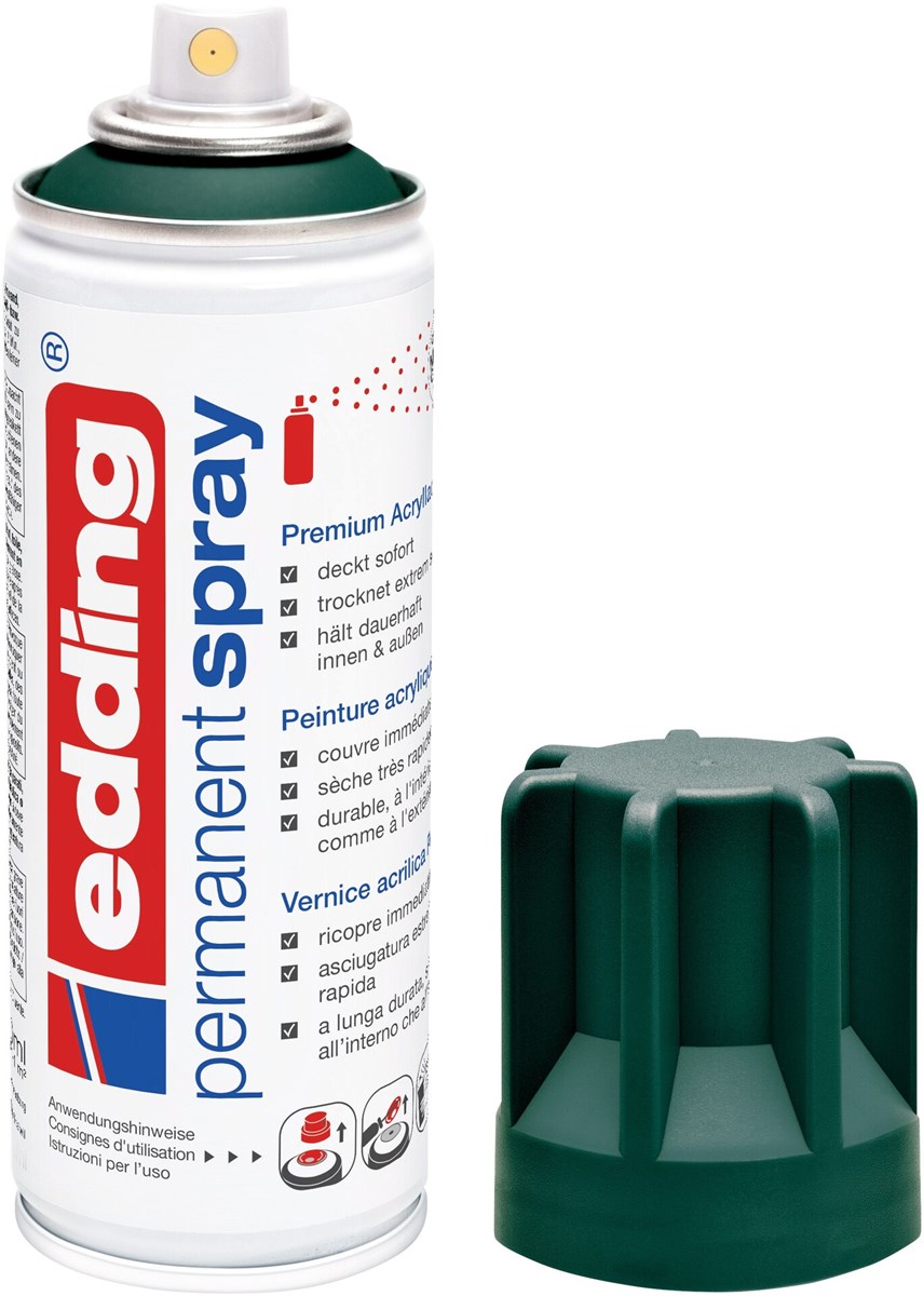 edding 5200 Permanentspray moosgrün matt (Art.-Nr.: 4-5200904)