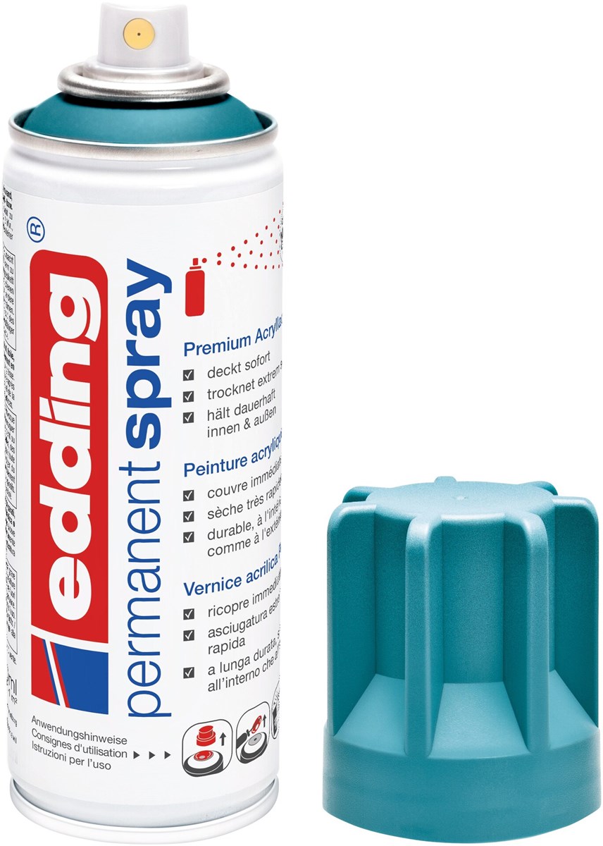 edding 5200 Permanentspray petrol matt (Art.-Nr.: 4-5200911)