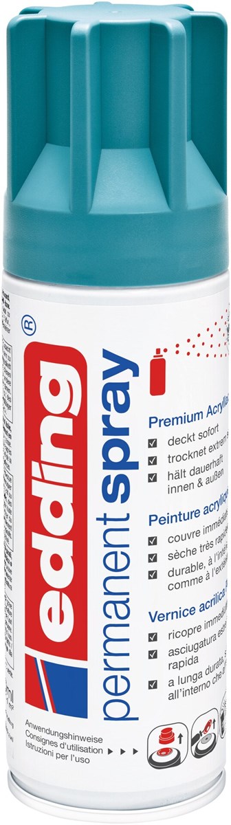 edding 5200 Permanentspray petrol matt (Art.-Nr.: 4-5200911)