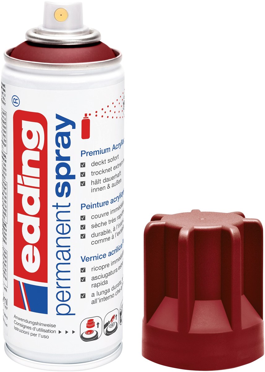 edding 5200 Permanentspray purpurrot matt (Art.-Nr.: 4-5200912)