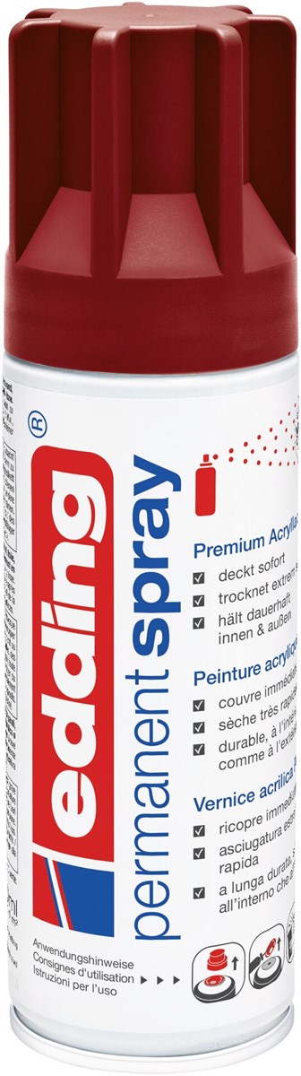 edding 5200 Permanentspray purpurrot matt (Art.-Nr.: 4-5200912)