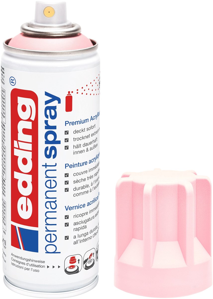 edding 5200 Permanentspray pastellrosa matt (Art.-Nr.: 4-5200914)