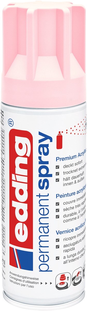 edding 5200 Permanentspray pastellrosa matt (Art.-Nr.: 4-5200914)
