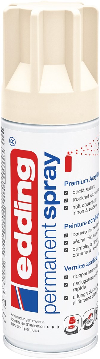 edding 5200 Permanentspray hellelfenbein matt (Art.-Nr.: 4-5200920)