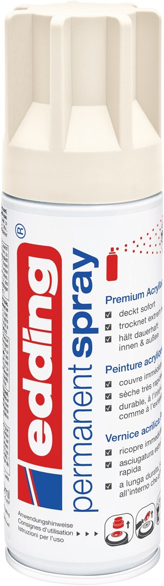 edding 5200 Permanentspray cremeweiß matt (Art.-Nr.: 4-5200921)
