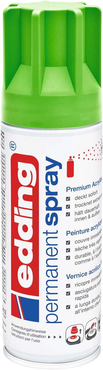 edding 5200 Permanentspray gelbgrün matt (Art.-Nr.: 4-5200927)