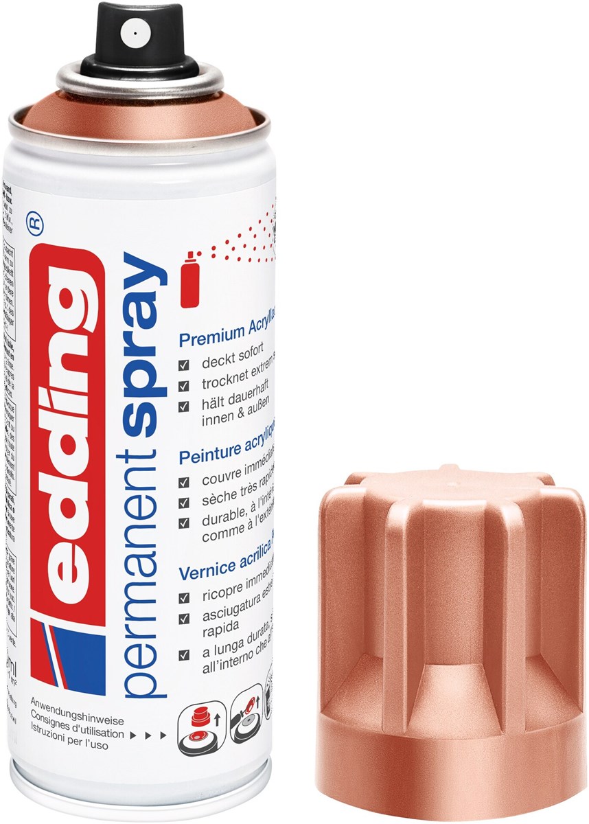 edding 5200 Permanentspray kupfer matt (Art.-Nr.: 4-5200932)