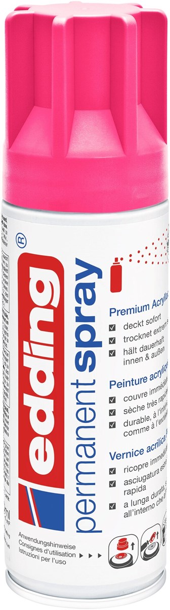 edding 5200 Permanentspray neonpink matt (Art.-Nr.: 4-5200969)