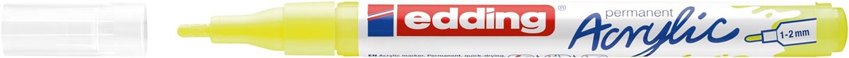 edding 5300 Acrylmarker fein neongelb, Rundspitze 1-2 mm (Art.-Nr.: 4-5300065)